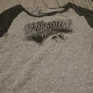 Mizzou 3/4 Sleeve Shirt